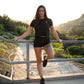 Flowy Bolt Crop Top